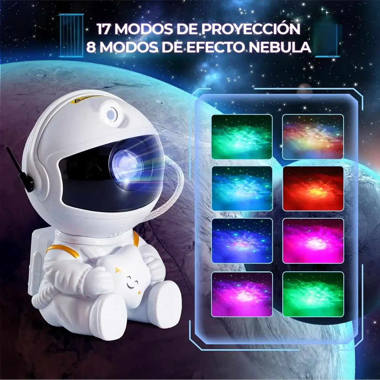 Proyector astronauta